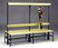 Picture of Banc double avec porte-manteaux 2m