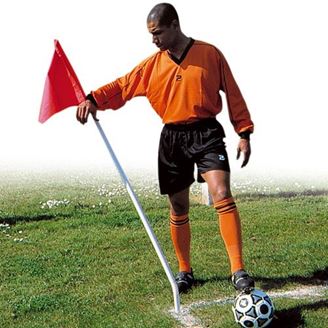 Afbeelding van  Set witte cornerpalen "Flexible Pro"