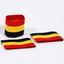 Afbeelding van Brassard Tricolor Belge: noir/jaune/rouge