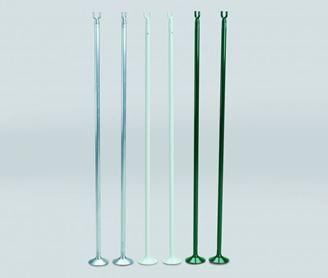 Image sur Piquets Vert pour simple alu