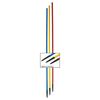 Picture of Piquet de slalom de 180cm pointe pvc