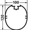 Picture of Couverle Manchon oval