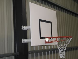 Image sur But de basket mural hauteur fixe rectangle (l'unité)