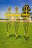 Picture of Soccer wall - yellow and black