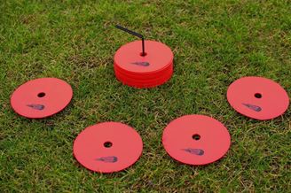 Picture of Set of 24 disc markers - Red