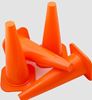 Picture of Lot de 4 x Cônes 45cm PVC Orange