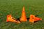 Picture of Lot de 4 x Cônes 30cm Flexibles PVC Orange