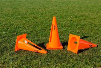 Picture of Set of 4 flexible boundary cones 38 cm