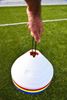 Afbeelding van Set van 4 x rode PVC kegels 30cm