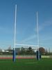 Picture of Poteaux de rugby Hauteur 11,00m en aluminium à sceller Blanc