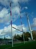 Picture of Poteaux de rugby Hauteur 16,00m en aluminium à sceller Blanc