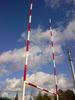 Picture of Poteaux de rugby Hauteur 16,00m en aluminium à sceller Blanc