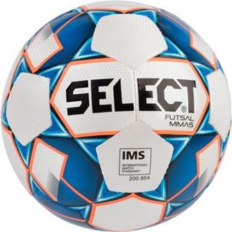 Afbeelding van Select Futsal Mimas Football - Blanc / Marine / Orange Fluo