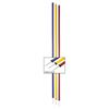 Picture of Piquet de slalom avec embout de 160cm pointe acier