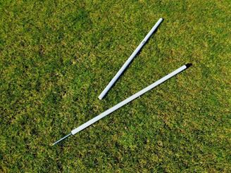 Picture of White slalom post - one piece