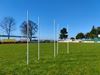 Picture of Set of 5 white slalom poles