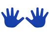 Image sur Jeu de 4 paires de mains