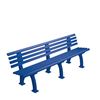 Picture of Banc 2m avec dossier Blanc