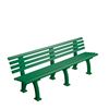 Picture of Banc 2m avec dossier Blanc