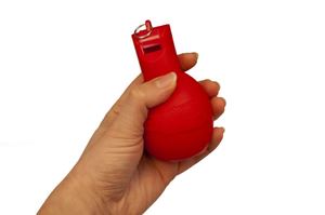 Picture of Hand-held bulb whistle - Red