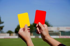 Picture of Pair of replacement cards for referee kit