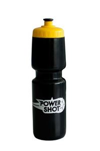 Picture of BIDON 750ML NOIR AVEC CAPUCHON JAUNE