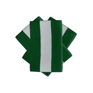 Picture of Brassards Bicolores VERT & BLANC