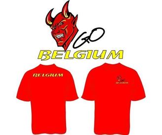 Image sur T-shirt Belgium femmes XS-S-M-L-XL-XXL