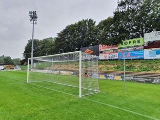 Picture of But Ovale Cage 7,32x2,44m Blanc