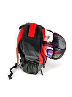 Image sur SAC DE SPORT ÉCOLOGIQUE PELOTA - ROUGE ET NOIR
