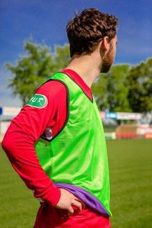 Picture of CHASUBLE D’ENTRAINEMENT RÉVERSIBLE - VIOLET/VERT - M/L