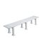 Picture of Banc 2m sans dossier Blanc