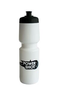 Picture of BIDON 750ML BLANC AVEC CAPUCHON NOIR