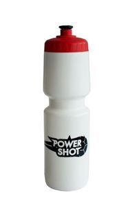 Picture of BIDON 750ML BLANC AVEC CAPUCHON ROUGE