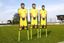 Picture of LOT DE 3 MANNEQUINS FLEXIBLES EN POLYESTER IMPRIMÉ - JAUNE