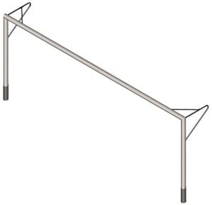 Picture of 8-a-side football goal - to seal