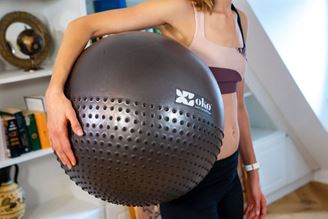Picture of GYM BALL OKO - ROUGE - 65CM
