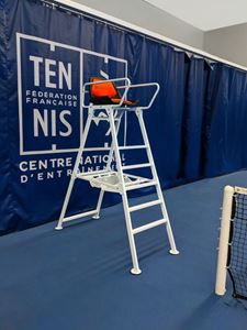 Picture of Competition referee chair - White Aluminium