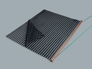 Picture of Tennis court drag net - wood