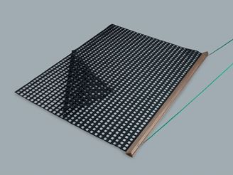 Picture of Tennis court drag net - wood