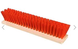 Afbeelding van Reserveborstels 50 cm breed - Kunststof rood of Arenga