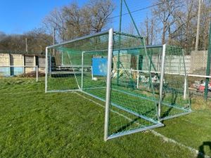 Afbeelding van Verplaatsbaar juniordoel "SUPER-STRONG" 5m x 2m x 1,50m + doelnet en transport (België)