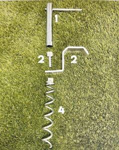 Image de Crochet fixation 120mm goal mobile