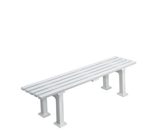 Image sur Banc 1,50m sans dossier Blanc