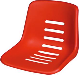 Image sur Coque d'assise rouge Court Royal new