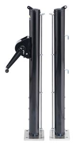 Image de Poteaux rond 73mm Padel pied-plat PP73