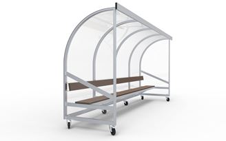 Afbeelding van Dug-outs 3m "Tubize"