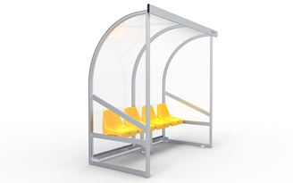 Afbeelding van Dug-outs 3m "Tubize"