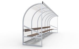 Afbeelding van Dug-outs 3m "Tubize"