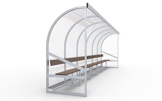 Afbeelding van Dug-outs 3m "Tubize"